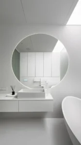 Gương phòng tắm lớn phản chiếu