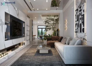 Nhà mới tươi sáng, ấm cúng – Thiết kế hiện đại