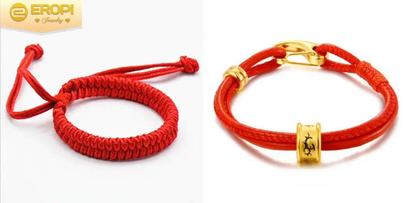 Vòng Chỉ Đỏ Tự Thắt Tại Nhà: Bí Quyết Thu Hút Năng Lượng Tích Cực 4 Vòng chỉ đỏ truyền thống thắt tay đơn giản.