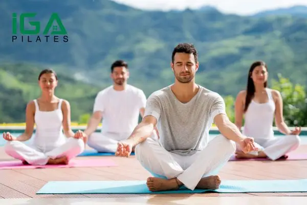 Thiền yoga: cân bằng thân tâm, thư thái.