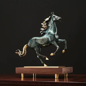 Tượng Ngựa Phong Thủy Oai Phong Dũng Mãnh