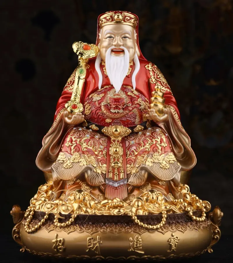 Ý Nghĩa Thần Tài Cầm Vàng: Giải Mã Bí Mật Thu Hút Tài Lộc 4 Thần Tài Cười Phúc Hậu, Tiền Vàng Sung Túc.