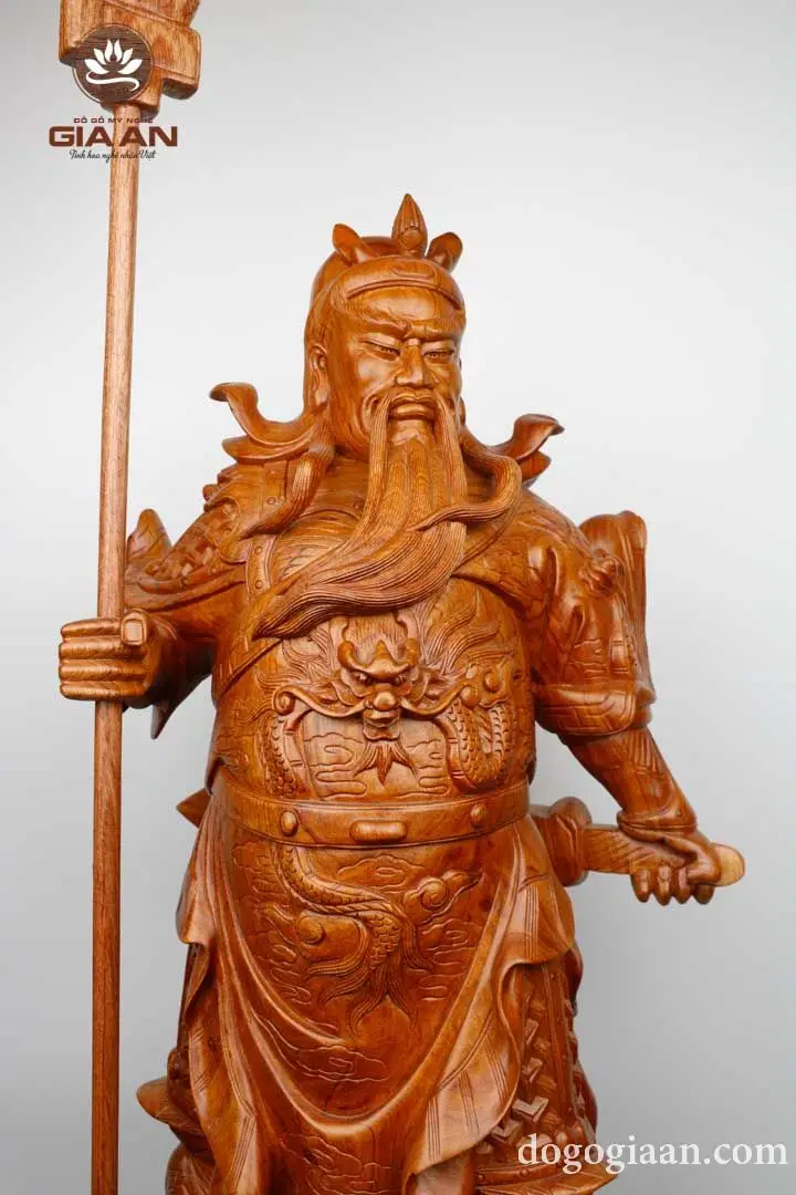 Tượng Quan Công Uy Nghiêm Trang Trọng