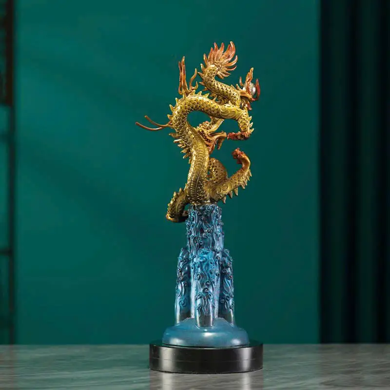 Rồng uy nghiêm, thanh bình: Biểu tượng hài hòa.