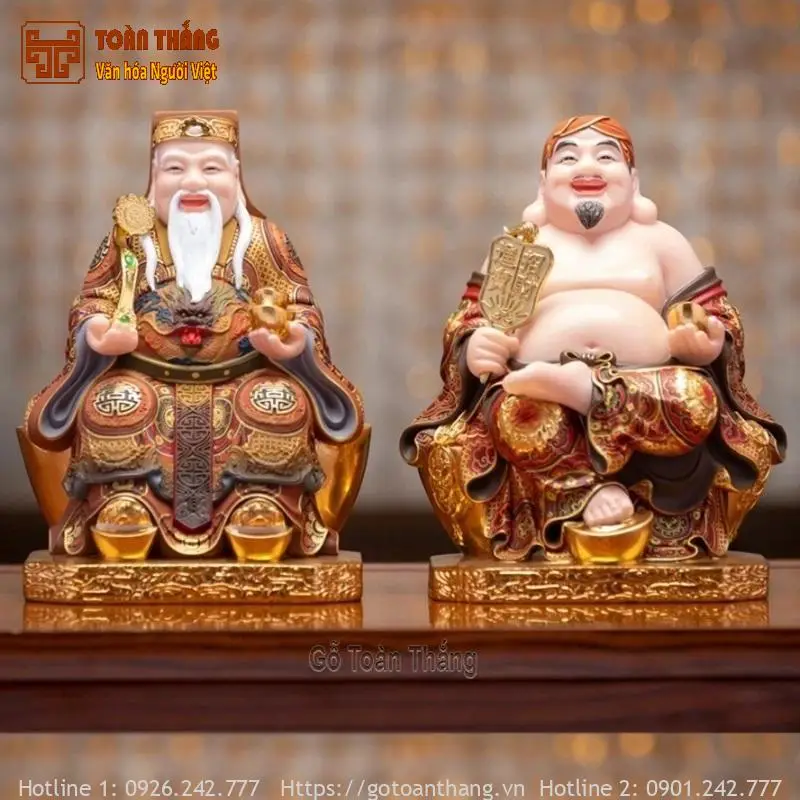 Khám Phá Ý Nghĩa Tượng Thổ Địa: Chìa Khóa Vượng Khí Gia Đạo 6 Chất liệu tượng Thổ Địa đa dạng