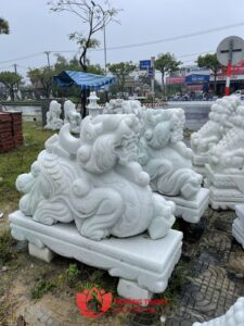 Tượng Tỳ Hưu đá tự nhiên uy nghiêm