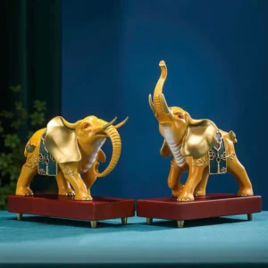 Tượng voi phong thủy trong không gian sang trọng