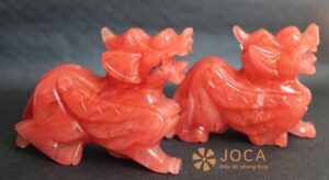 Tỳ Hưu đá đỏ và đa dạng loại đá quý