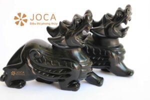 Tỳ Hưu đá thạch anh đen cho người mệnh Thủy