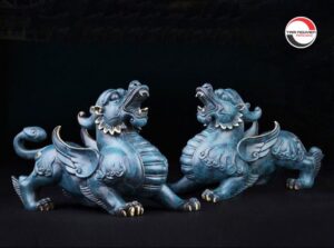 Tỳ Hưu độc giác và song lộc phong thủy.