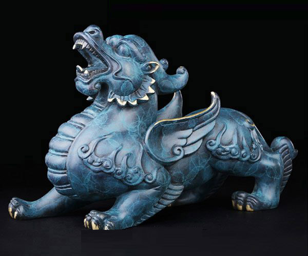 Sự Khác Biệt Sâu Sắc Giữa Tỳ Hưu Đực và Tỳ Hưu Cái: Bí Quyết Thu Hút Tài Lộc và Bình An Toàn Diện 6 Tỳ Hưu đực rõ nét, linh vật phong thủy