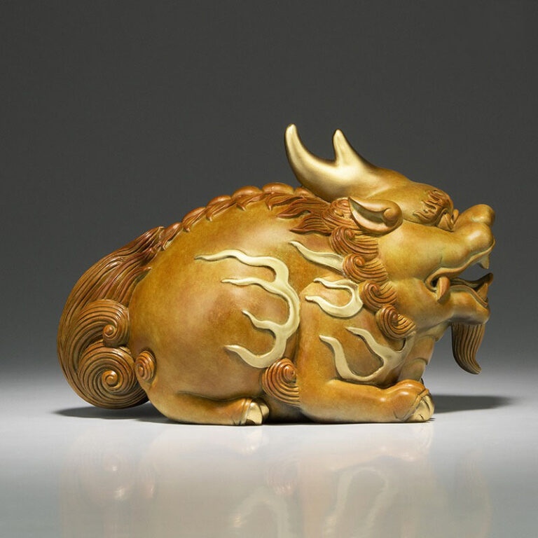 Tỳ Hưu linh thiêng uy nghi trong không gian yên tĩnh