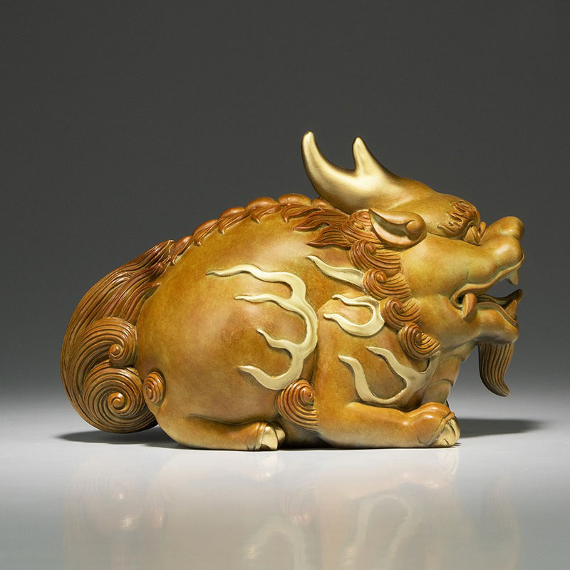 Tỳ Hưu và Tương Lai: Giải Mã Năng Lượng Thịnh Vượng Bền Vững Trong Phong Thủy Chính Phái 4 Tỳ Hưu linh thiêng uy nghi trong không gian yên tĩnh