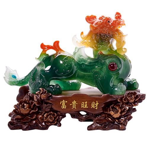 Tỳ Hưu và Song Tử: Giải Mã Sự Kết Hợp Độc Đáo Để Thu Hút Vượng Khí và Hóa Giải Khó Khăn 4 ty huu phong thuy da dang chat lieu mau sac 2