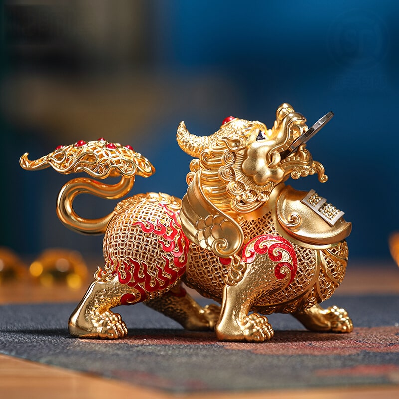 Tỳ Hưu phong thủy trang trí không gian sống.