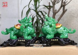 Tỳ Hưu thân thiện trong không gian xanh mát