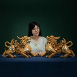 Tỳ Hưu Thiên Lộc Tịch Tà chạm khắc tinh xảo