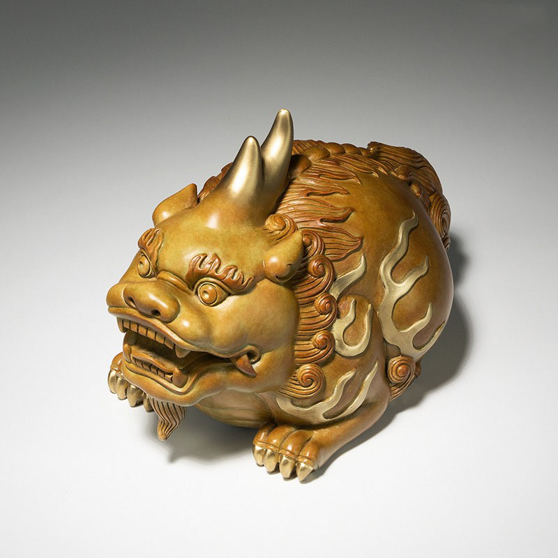 Tỳ Hưu uy nghi, dáng vẻ oai phong