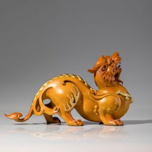 Tỳ Hưu uy nghiêm chạm khắc tinh xảo