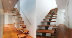 Cầu thang hiện đại đẹp, tiềm ẩn lỗi phong thủy.