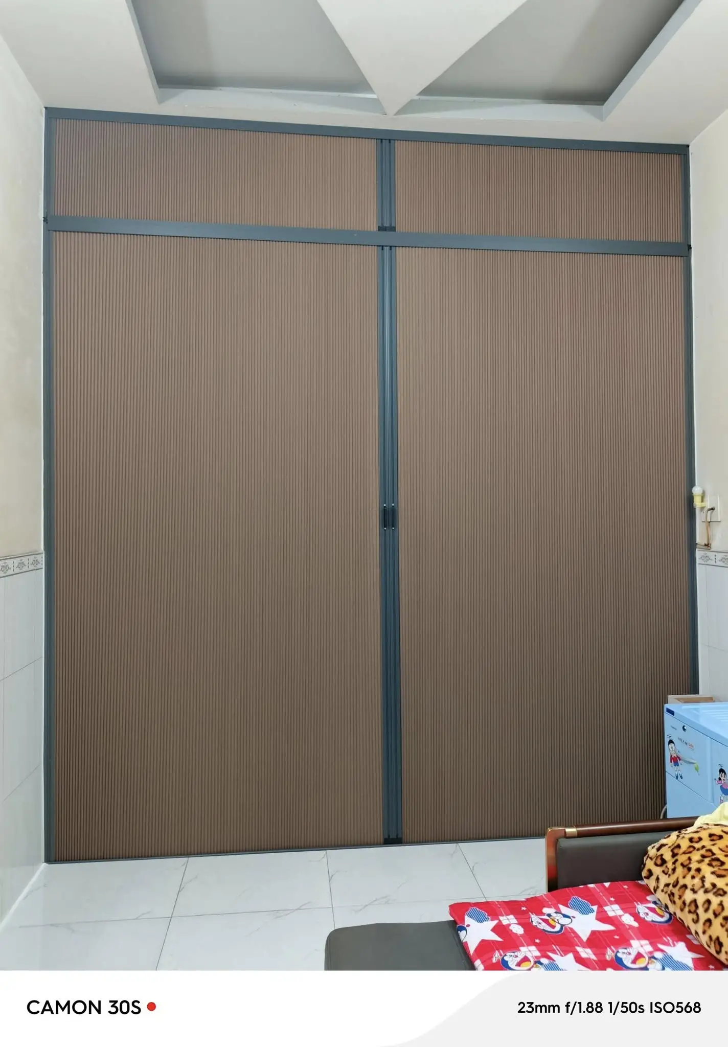 Vách ngăn hóa giải không gian, tạo sự hài hòa.