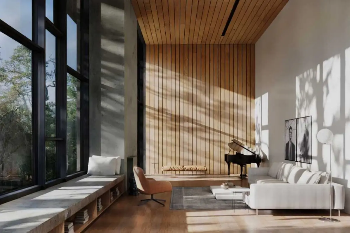 Khám phá sâu sắc ý nghĩa hình vuông ổn định trong Phong Thủy 7 Nội thất: Hình khối, vật liệu tự nhiên hài hòa.