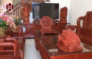 Vị trí đặt Thiềm Thừ lý tưởng phòng khách