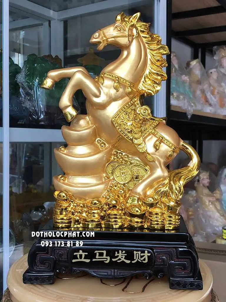 Vị trí đặt tượng ngựa phong thủy văn phòng, phòng khách.