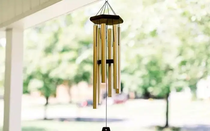 Vị trí đặt chuông gió phong thủy chuẩn.