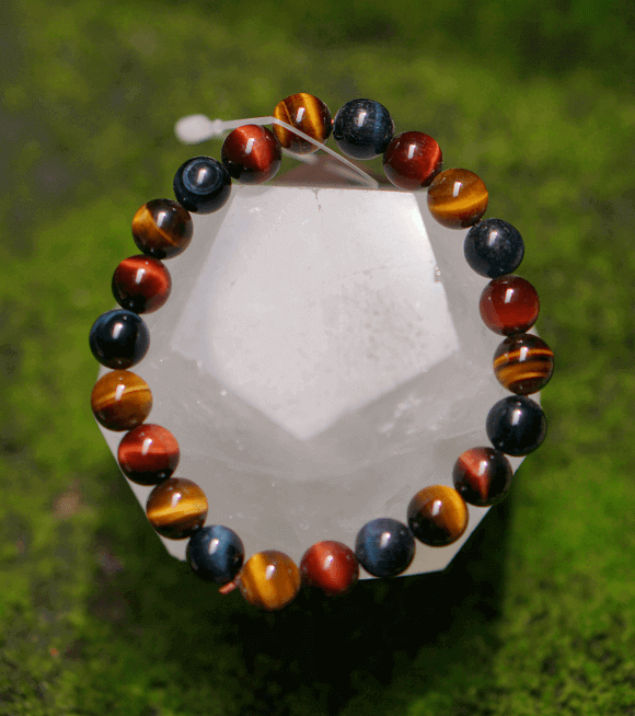 Vòng đá mắt hổ đa sắc