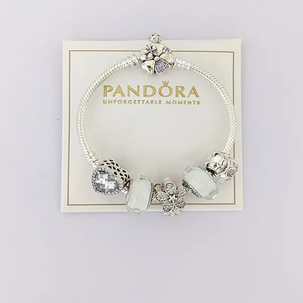 Vòng bạc 925 nhiều charm nhỏ