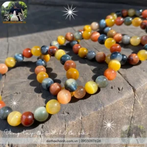 Vòng phong thủy đá tự nhiên đa sắc