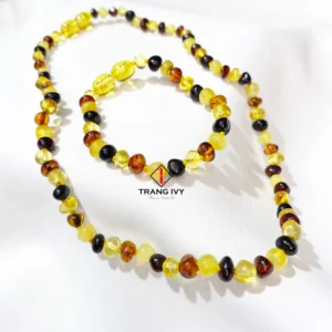 Vòng phong thủy đá tự nhiên cho bé