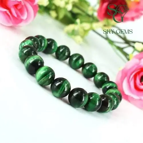 Bí Quyết Hóa Giải Gương Bằng Đá Mắt Hổ Để An Gia, Vượng Lộc 4 Mắt hổ tự nhiên nguyên khối tỏa sáng.