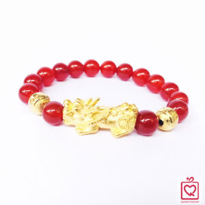 Vòng tay Tỳ Hưu phong thủy đá quý tự nhiên