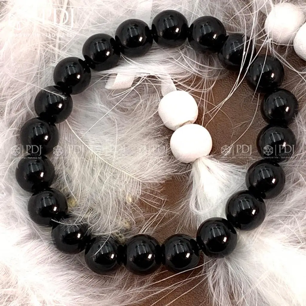 Vòng Phong Thủy Tuổi Hợi Nam: Hướng Dẫn Chọn Đá Hợp Mệnh Toàn Diện 7 Vòng Đá Thạch Anh Đen Phong Thủy Nam