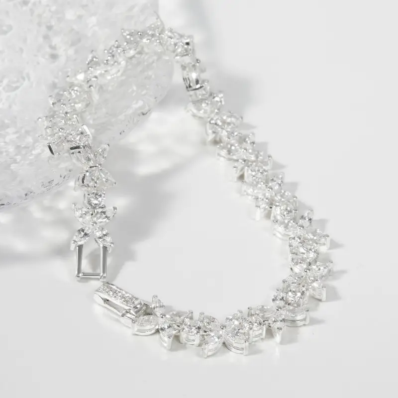 Vòng Bạc 925 Nguyên Chất Lấp Lánh