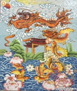 Cá chép vượt vũ môn: Nghị lực vươn lên