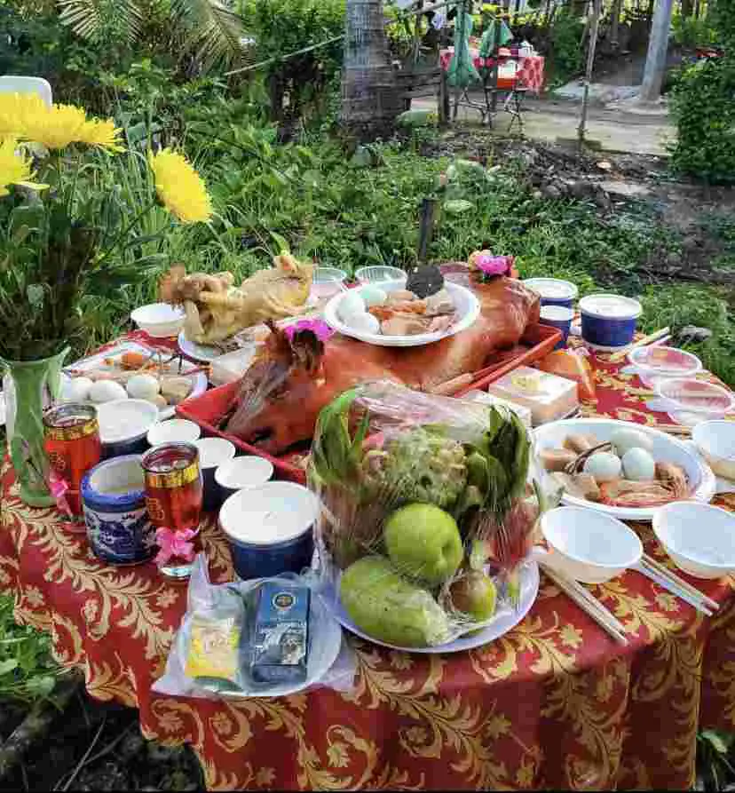 Mâm Cúng Tạ Mộ: Nghi Thức Chuẩn Và Bố Cục Thể Hiện Lòng Thành Kính 6 Sơ đồ bố cục mâm cúng tạ mộ chuẩn