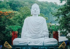 Phật quang thiền định, bình an chiêm nghiệm.