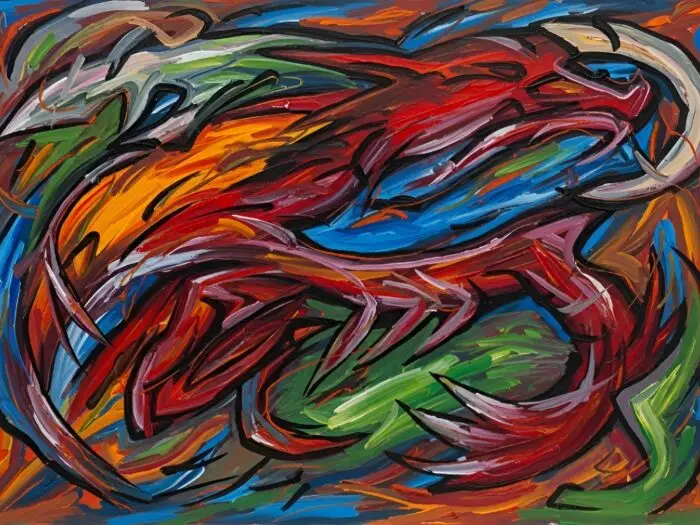 Giải Mã Giấc Mơ Thấy Người Thân Chết: Hóa Giải Nỗi Lo, Tìm An Tâm 6 Đường nét trừu tượng kết nối những giấc mơ đa dạng.