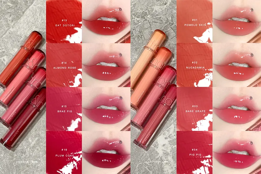 Bảng Màu Son Romand | Review Chi Tiết Tất Cả Các Dòng Son Hot Nhất