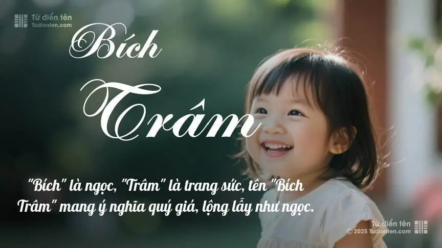 Ý Nghĩa Tên Bích Trâm | Phân Tích Chuyên Sâu Theo Phong Thủy Và Lý Số