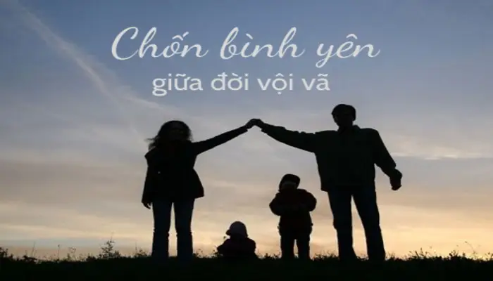 Cân bằng & Bình yên: Gia đình, Âm dương.