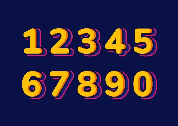 Bảng Con Số May Mắn Thiết Kế Đẹp