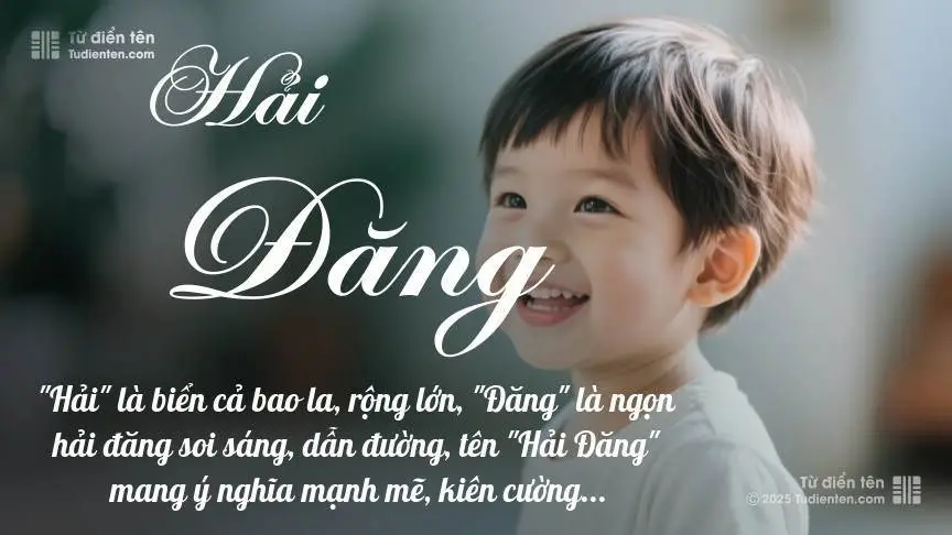 Ý Nghĩa Tên Lê Hải Đăng | Phân Tích Phong Thủy, Hán Tự Chuyên Sâu