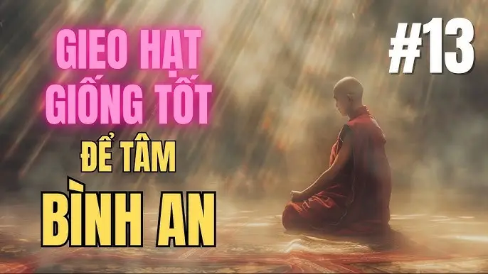 Gieo hạt, thiền định: Hành động và bình an.