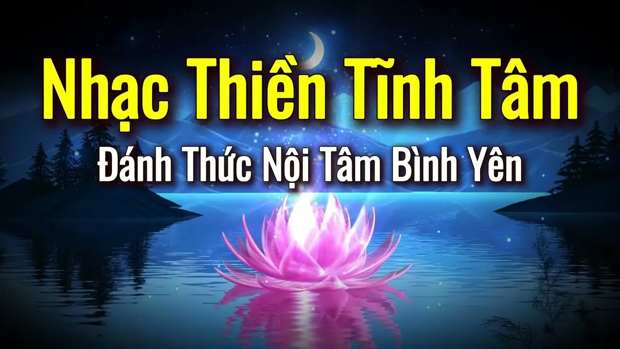 Thiền định thư giãn, tìm bình yên nội tâm.