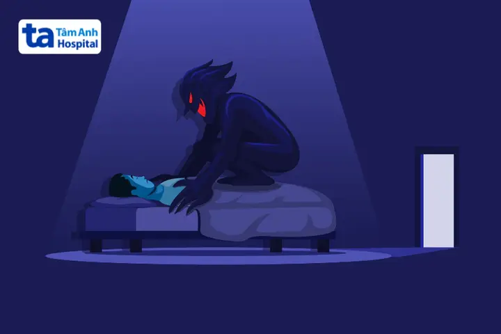 Giải Mã Giấc Mơ Thấy Người Mất: Điềm Báo & Hóa Giải Hiệu Nghiệm 6 Người nói chuyện trong mơ với bóng dáng mờ ảo.