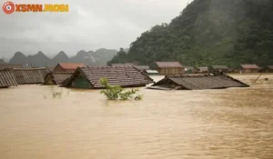 Ngôi nhà ngập nước trong mơ.